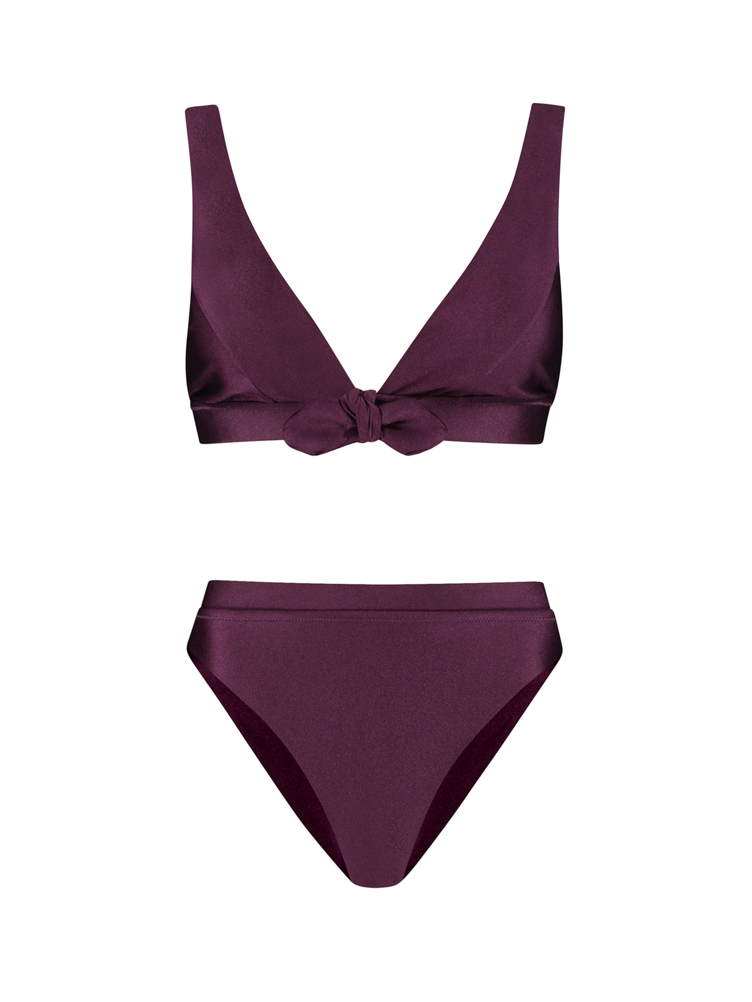 Shiwi Triangel Bikini in Lila: Vorderseite