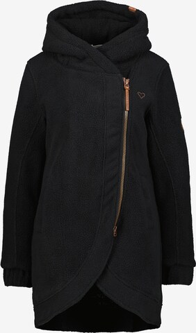 Manteau d’hiver 'CarlottaAK' Alife and Kickin en noir : devant