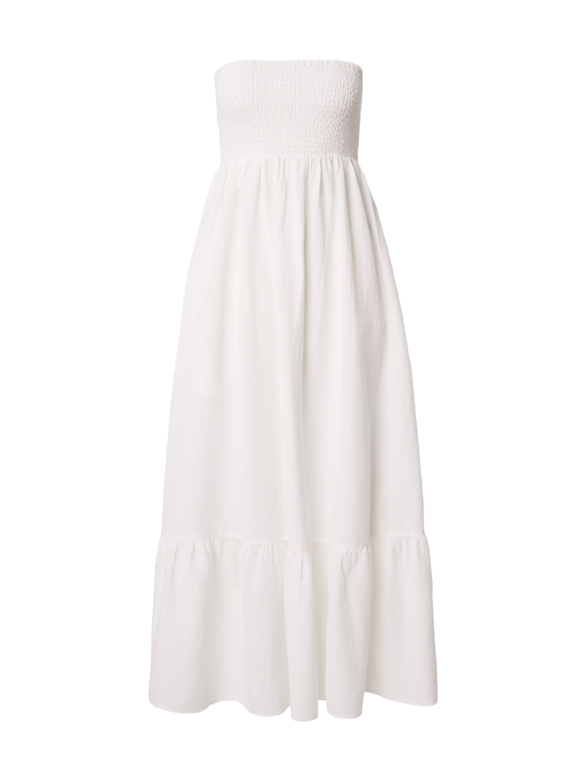 Robe 'AWALISA' VERO MODA en blanc : devant