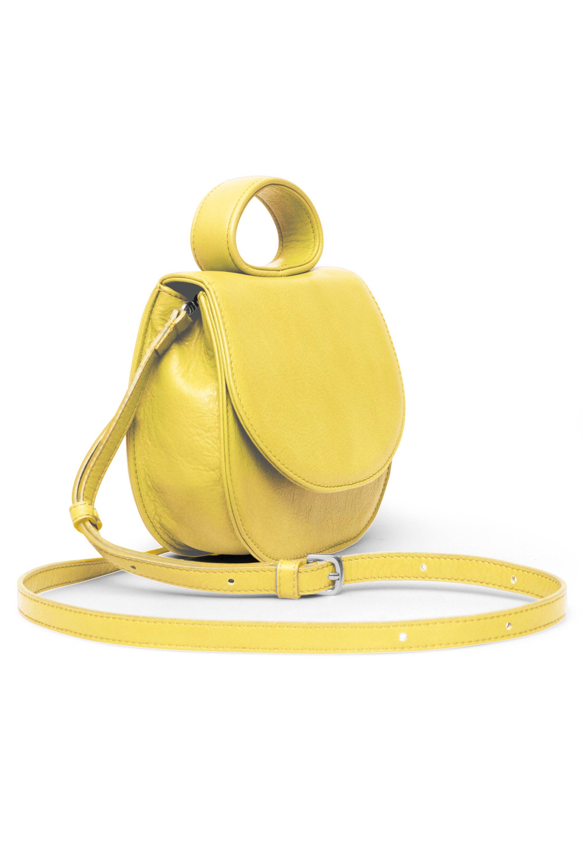 Gretchen Shoulder Bag 'Ebony Mini Loop Bag' in Yellow