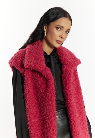 Gilet faina en rouge