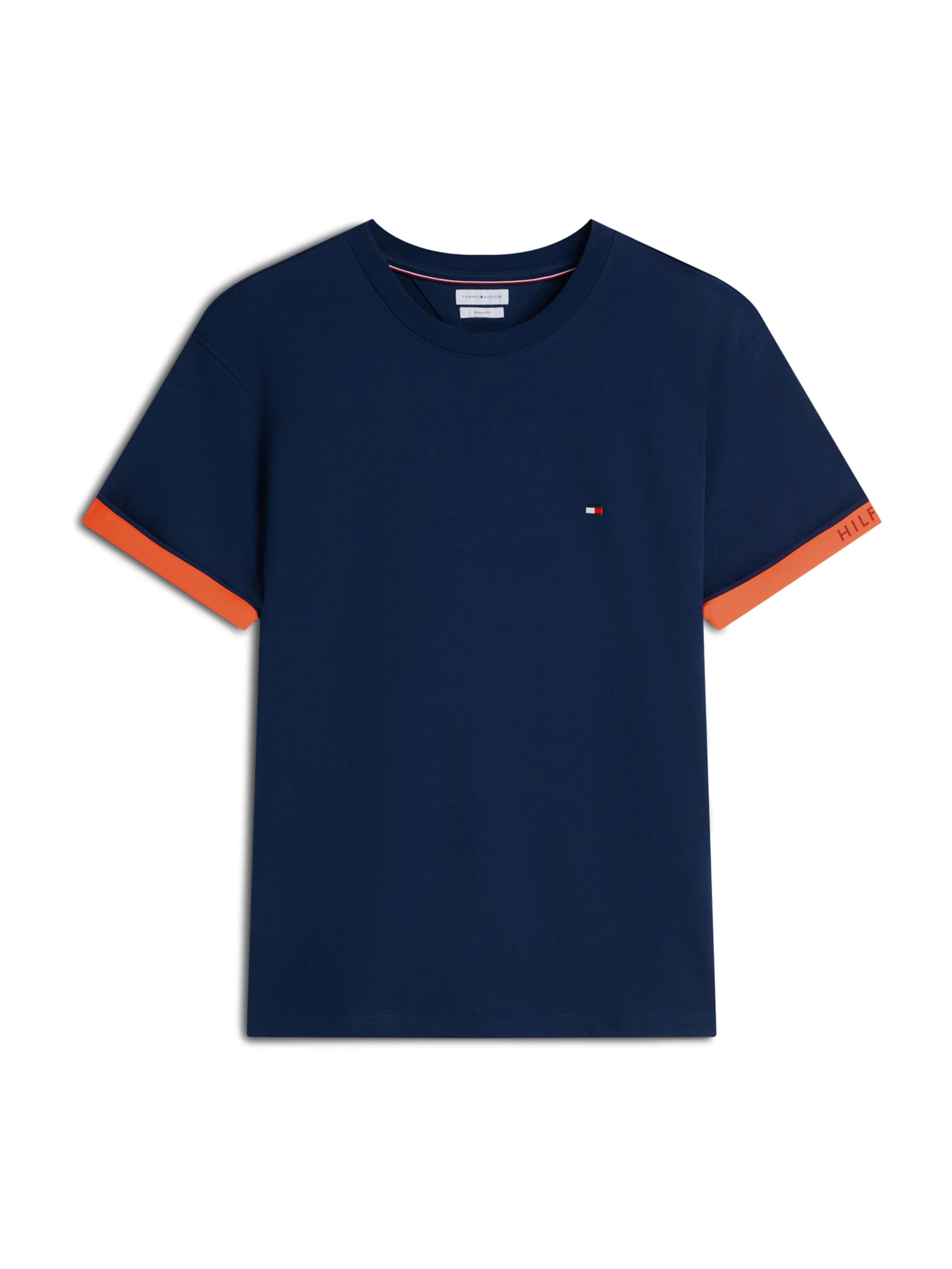 TOMMY HILFIGER T-Shirt in Blau: Vorderseite
