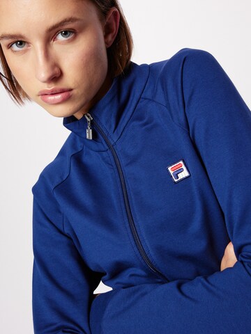 FILA Sports sweat jacket 'Benidorm' in Blue