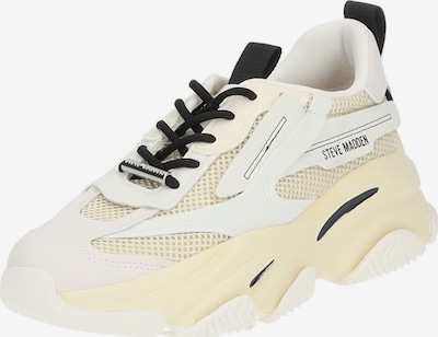 Sneaker bassa STEVE MADDEN di colore crema / nero / bianco, Visualizzazione prodotti