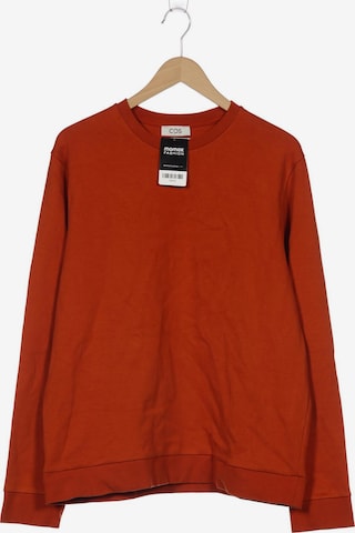 COS Sweatshirt & Zip-Up Hoodie in XL in Orange: front