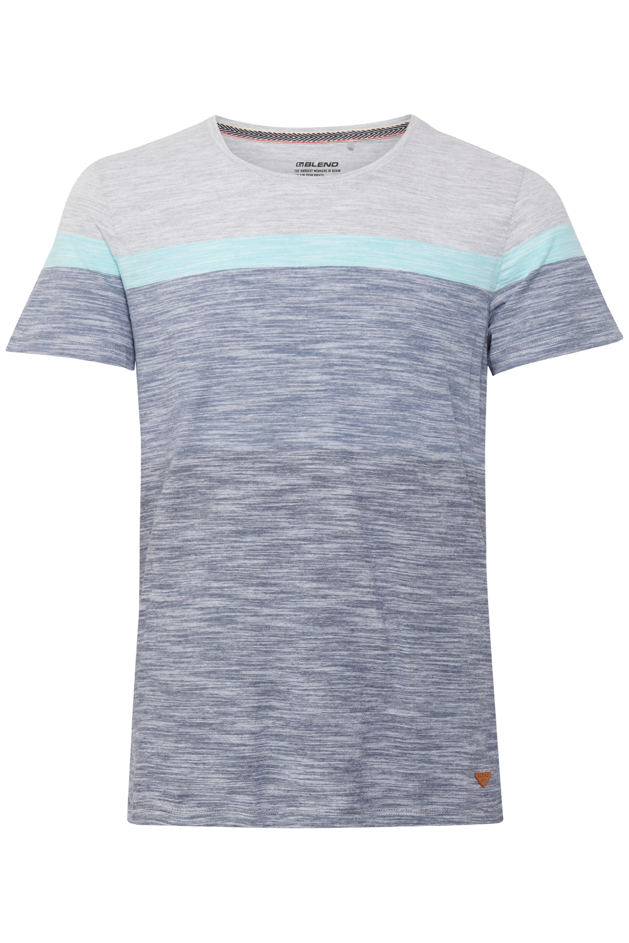 BLEND Shirt 'JAKOB' in Blauw: voorkant