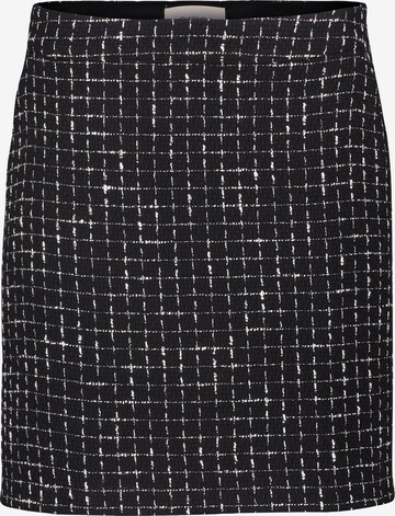 Cartoon Skirt in Black: front