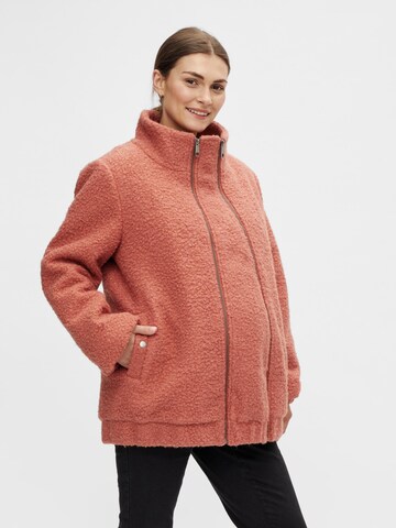 MAMALICIOUS Between-season jacket 'Petra' in Red: front