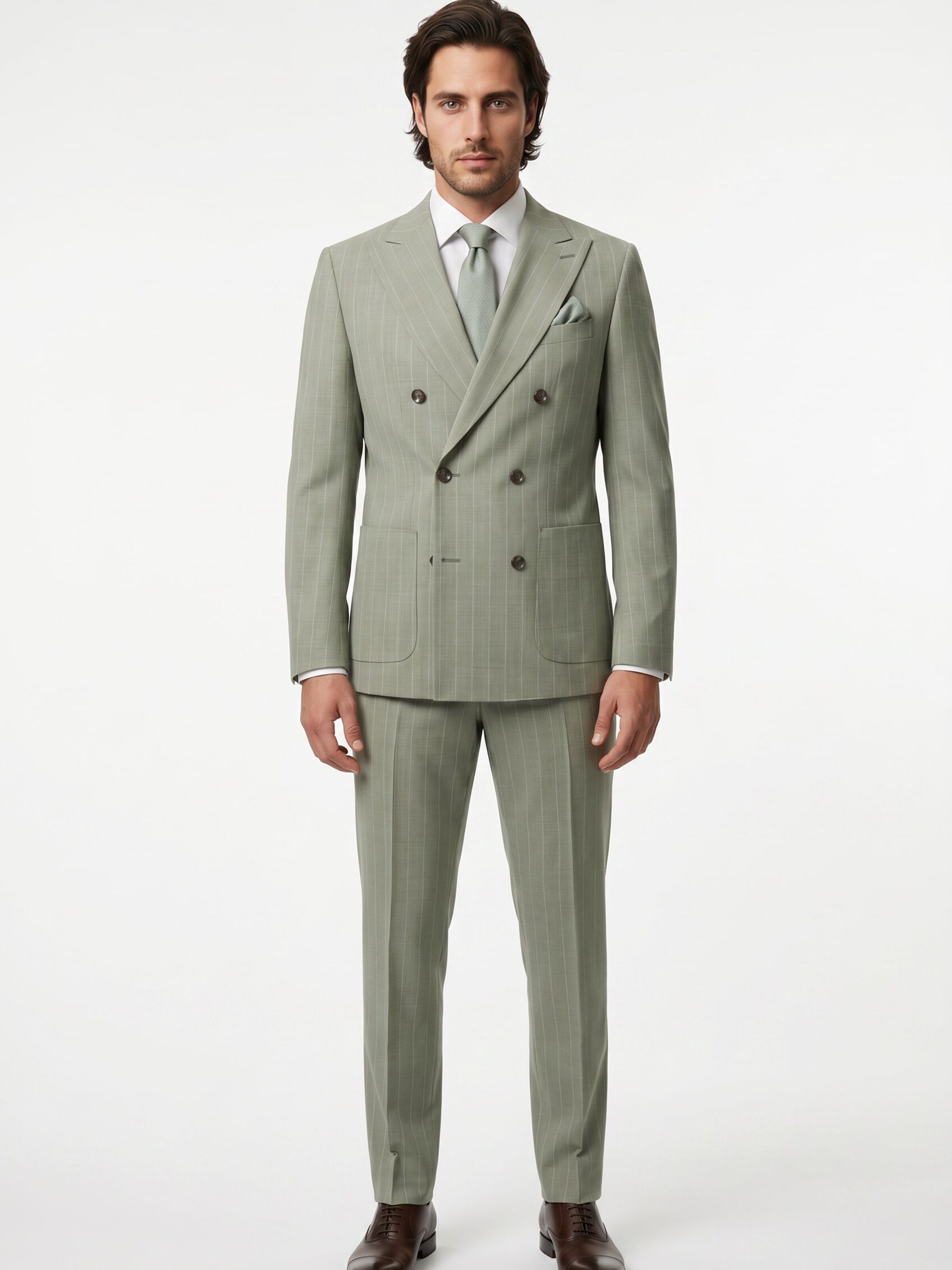 Real Guys Tie in Green