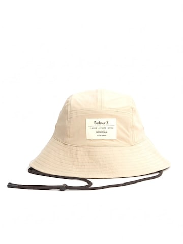 Barbour Hat 'Bidlam' i beige: forside