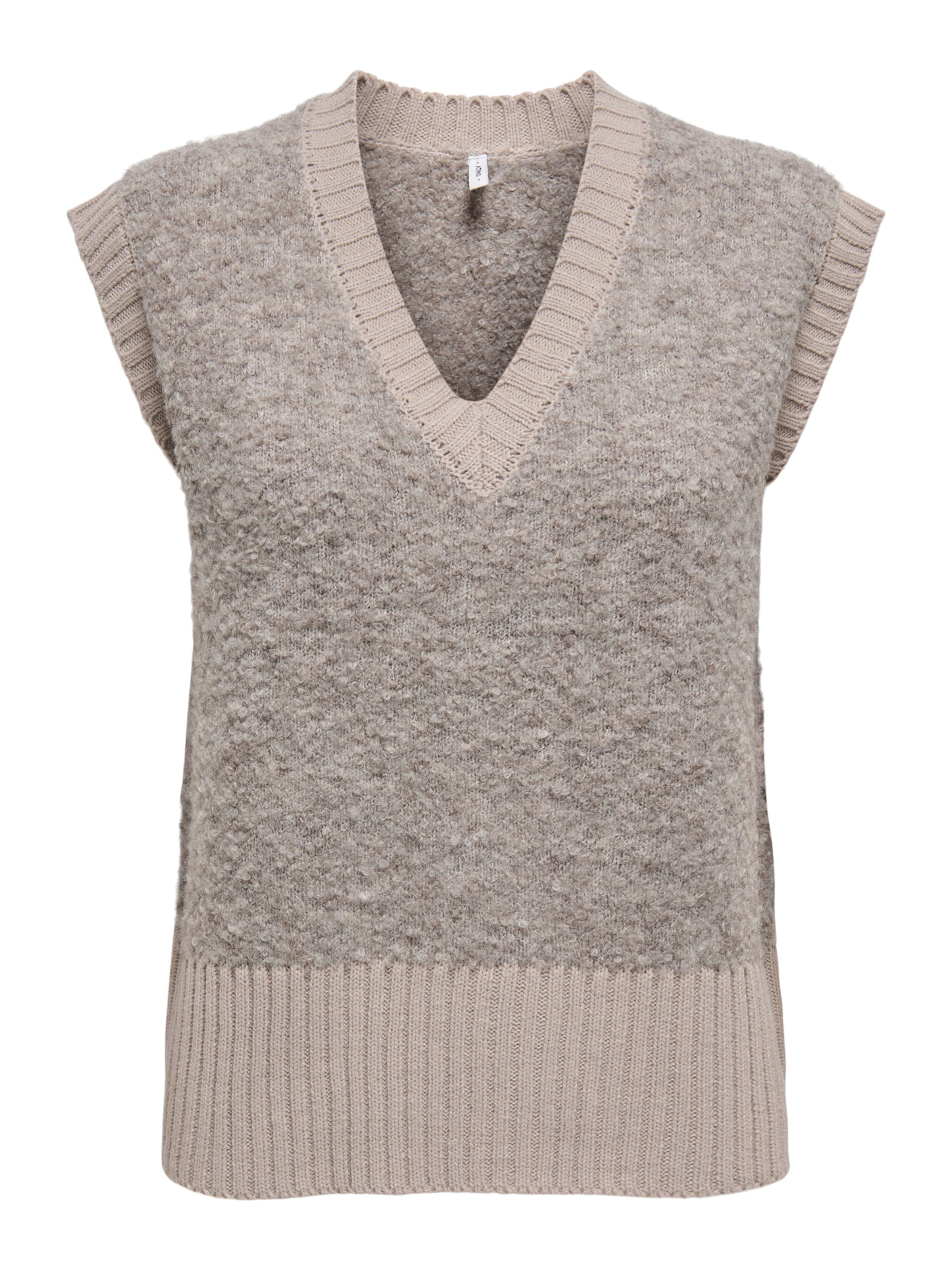 ONLY Sweater 'ONLCILLE' in Beige: front