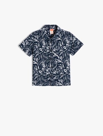 Koton Regular fit Button Up Shirt in Blue: front