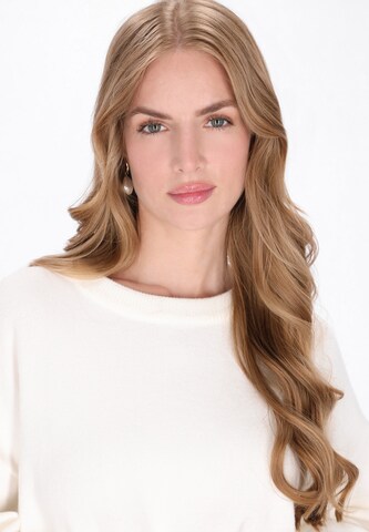 DreiMaster Klassik Sweater in White