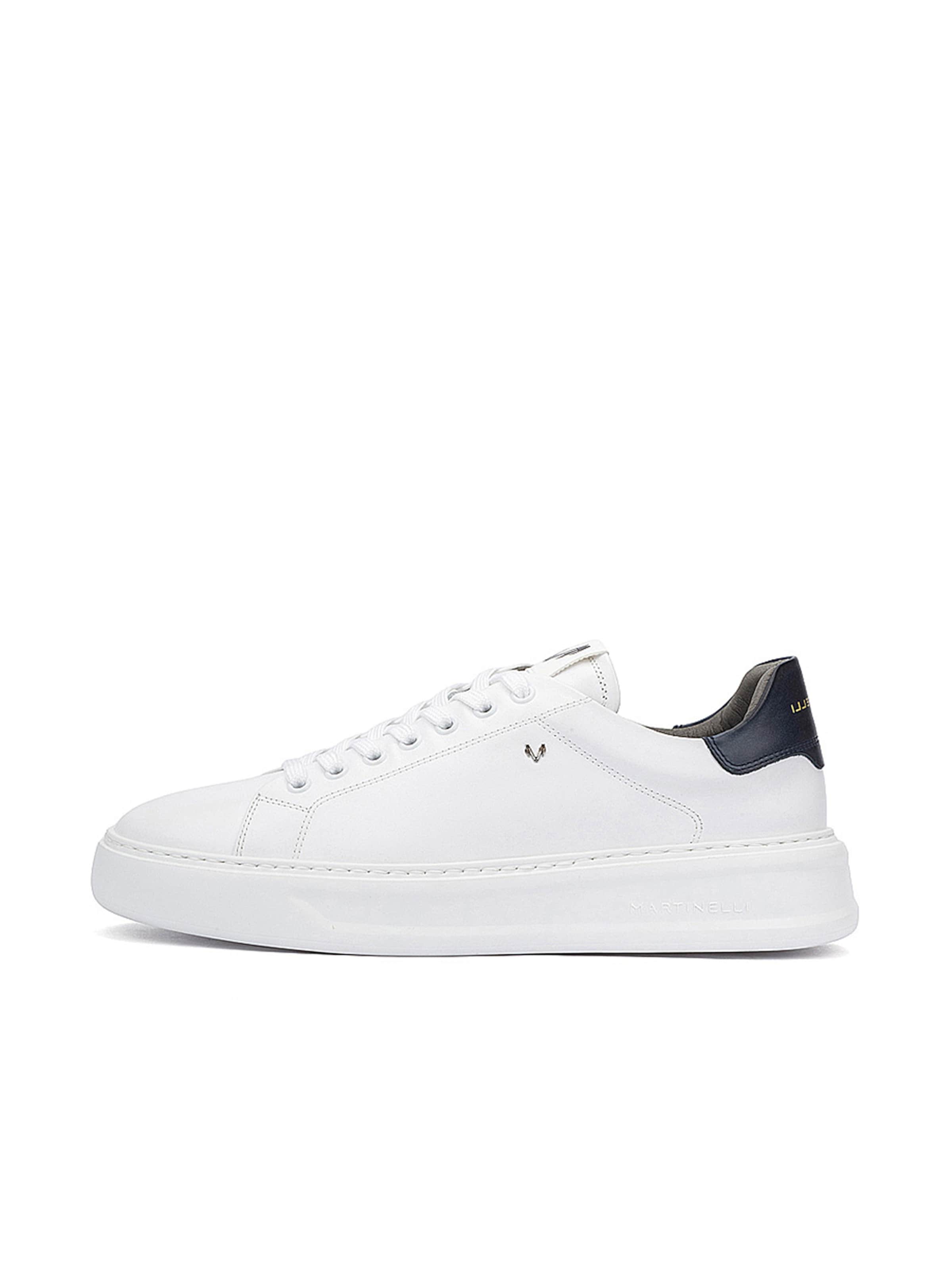 Martinelli Platform trainers 'Sullivan' in White: front
