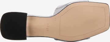 Högl Mules 'Florence' in Silver