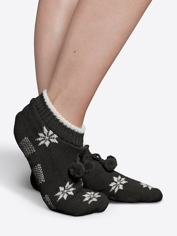 celodoro Socks 'Haussocken' in Grey