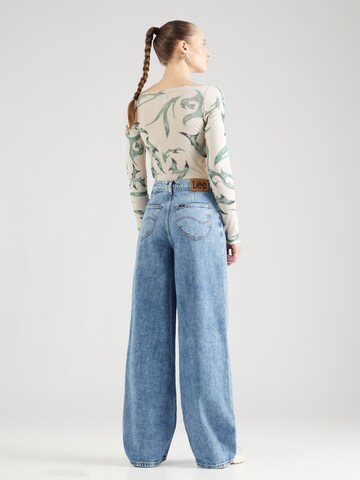 Lee Wide Leg Jeans 'STELLA' in Blau