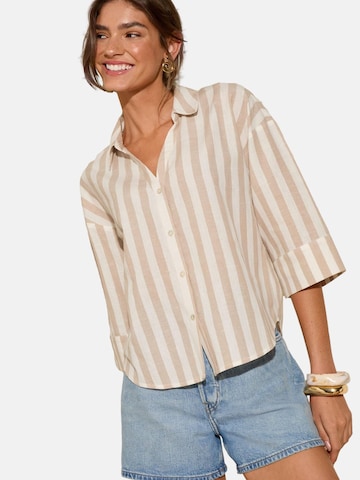 Friends Like These Bluse in Beige: Vorderseite