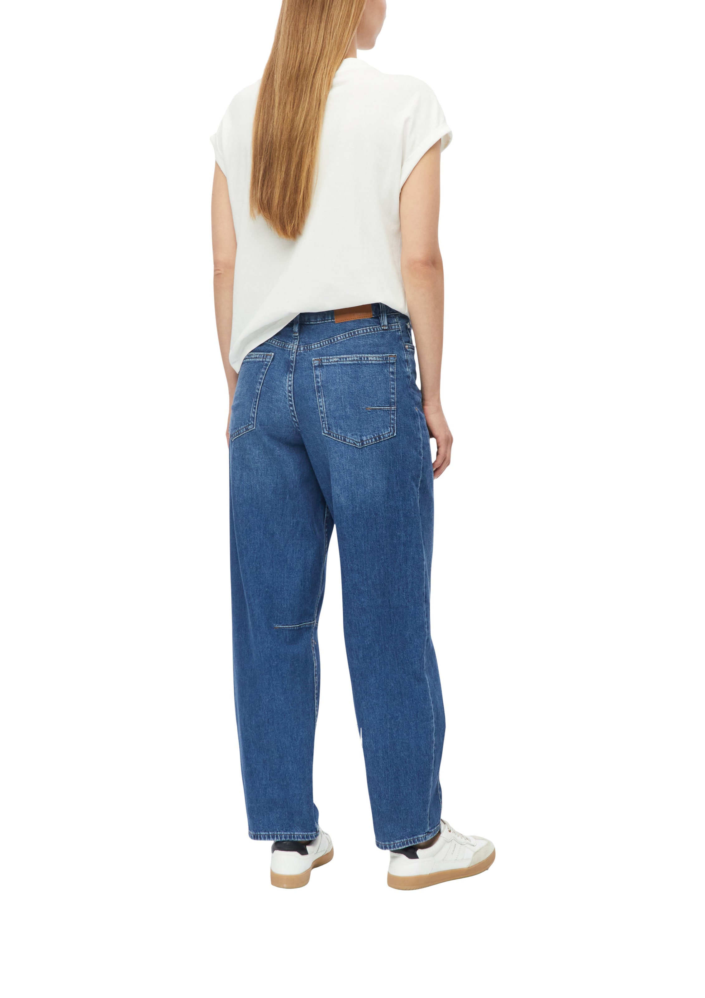 Barrel Jeans de la s.Oliver pe albastru