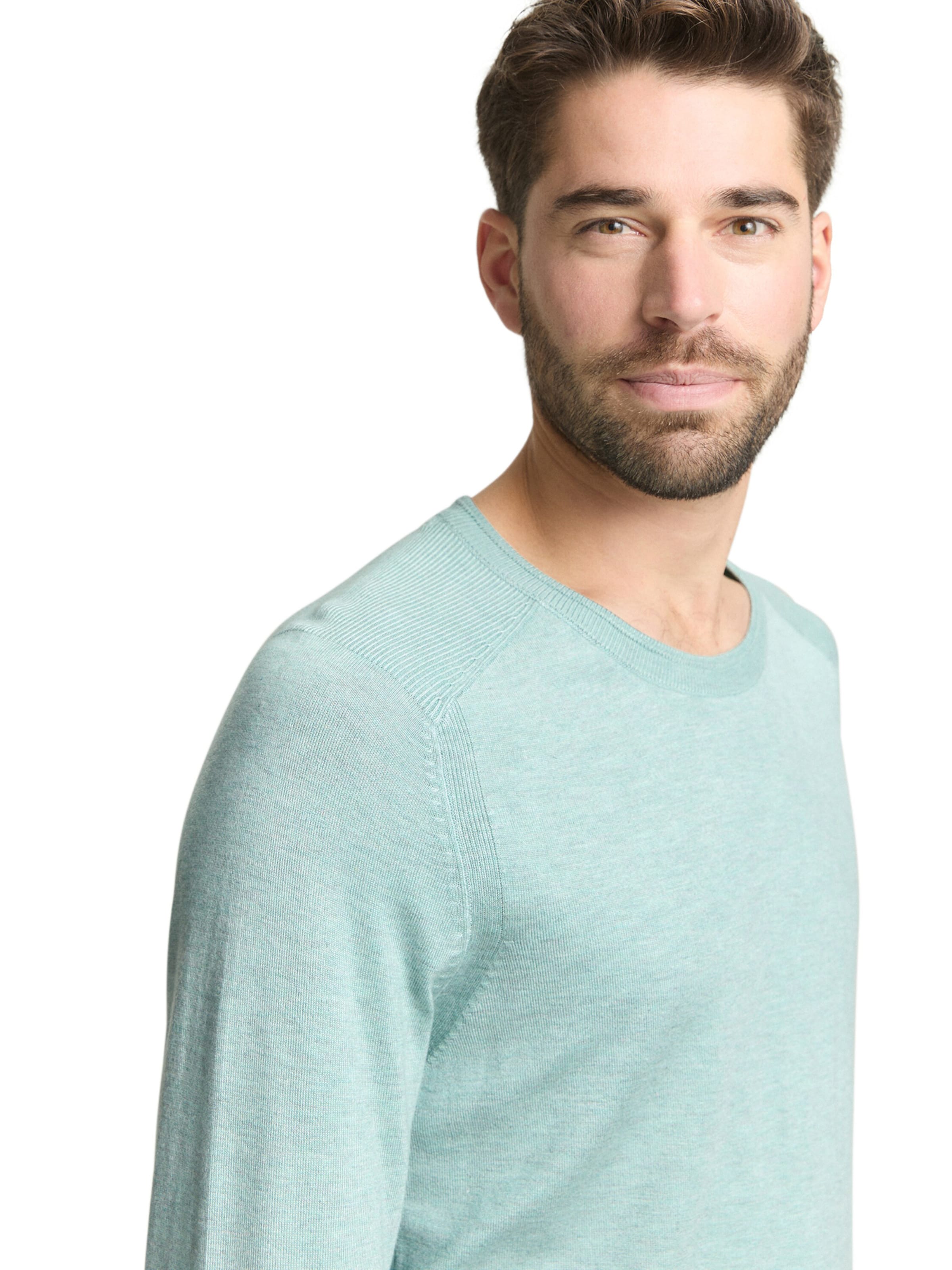 TOM TAILOR Sweater in Green