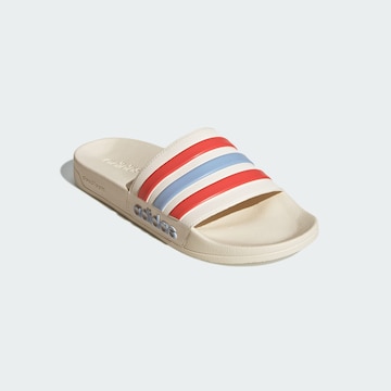 ADIDAS ORIGINALS Muiltjes 'Adilette' in Wit