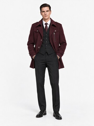 ALLTHEMEN Winterjas 'Schneeruhe' in Rood