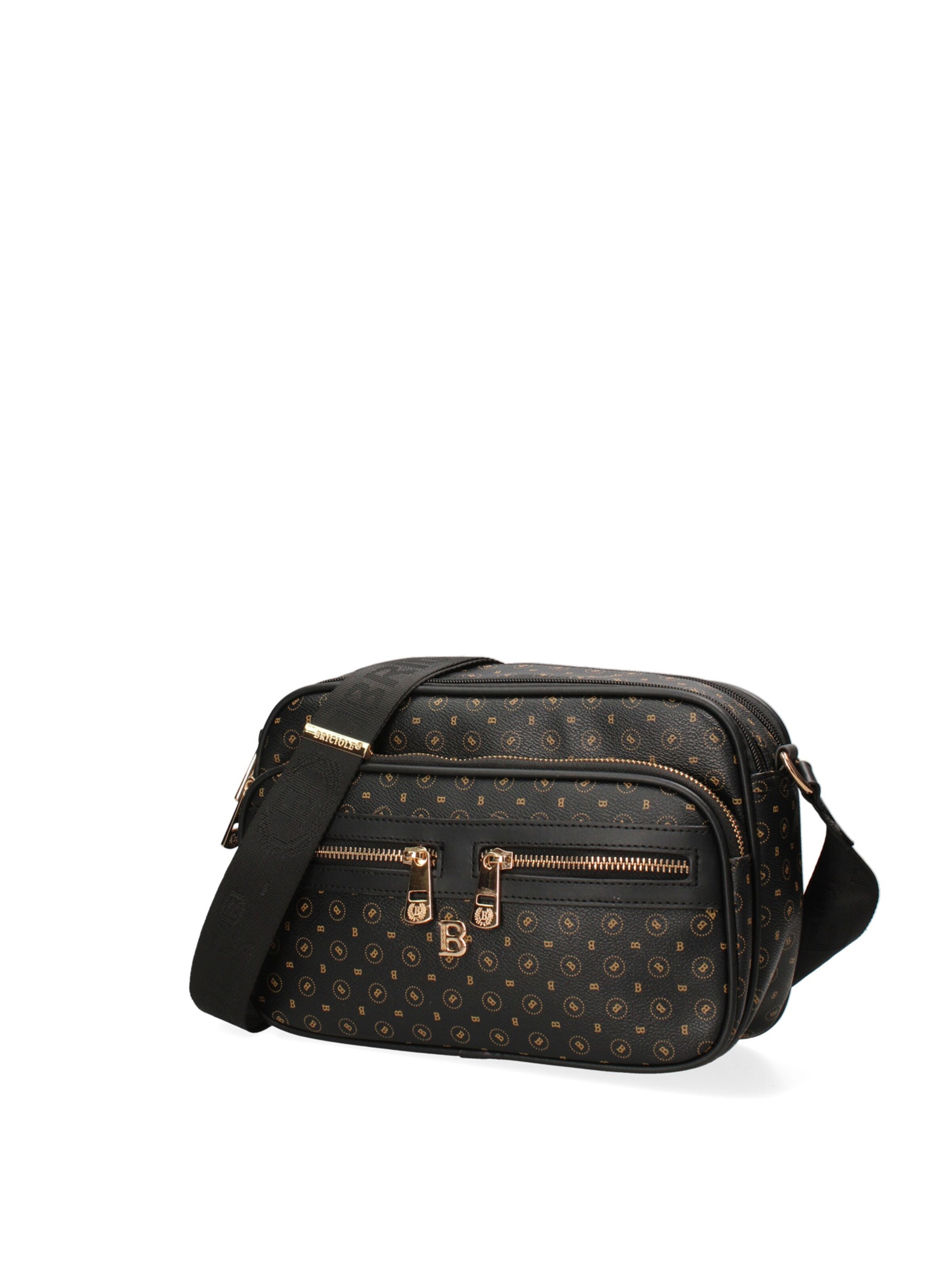 Briciole Shoulder bag in Black: front