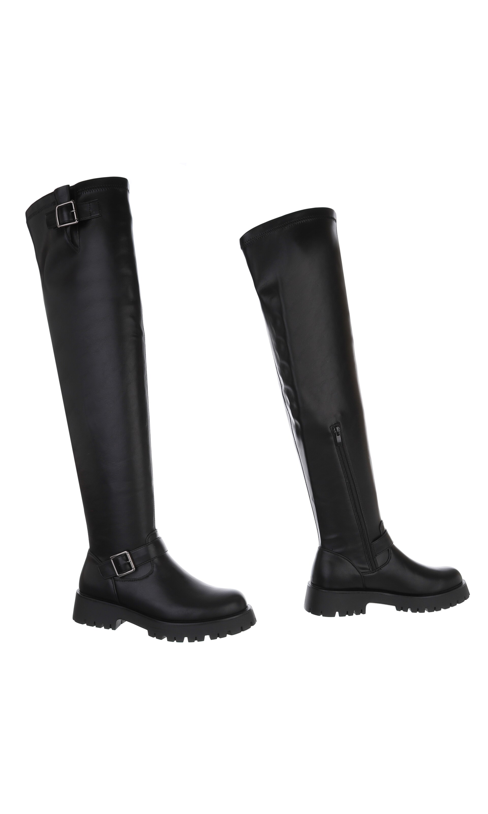 Ital-Design Stiefelette in Schwarz