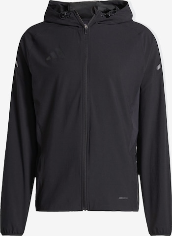 juoda ADIDAS PERFORMANCE Sportinė striukė 'Tiro 25 Pro Vis': priekis