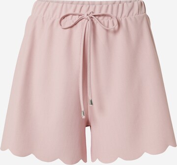 Pantaloni 'Tessy' di ABOUT YOU in rosa: frontale