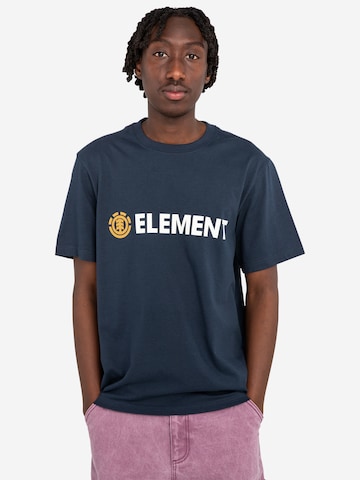 ELEMENT T-Shirt 'BLAZIN' in Blau: predná strana