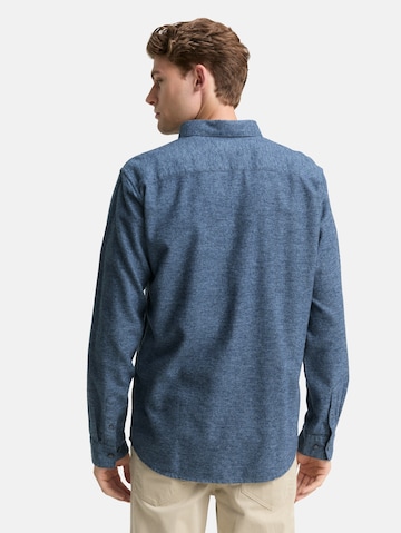 TOM TAILOR Regular Fit Hemd in Blau