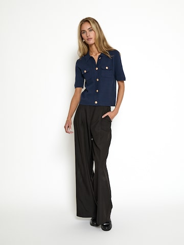 Peppercorn Gebreid vest 'Kaylee' in Blauw