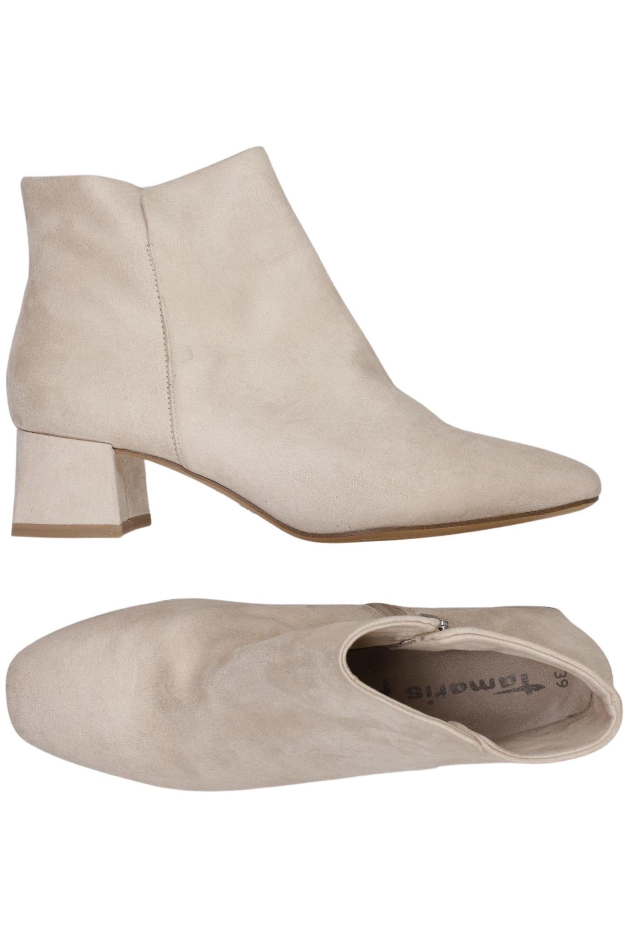 Tamaris Stiefelette 39 in Beige: Vorderseite