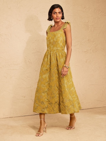 love & roses - Vestido en amarillo
