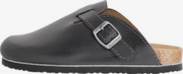 DR. BRINKMANN Clogs 'Nerpio' in Schwarz: Vorderseite