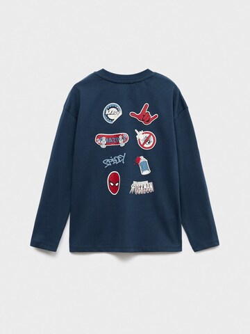 Tricou 'Avespide' de la MANGO KIDS pe albastru