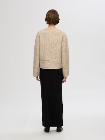 SELECTED Oversized trui in Beige