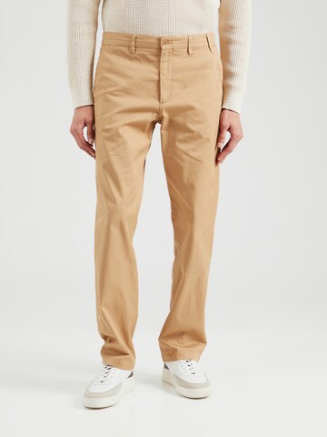 NORSE PROJECTS Regular Chinobyxa i beige: framsida
