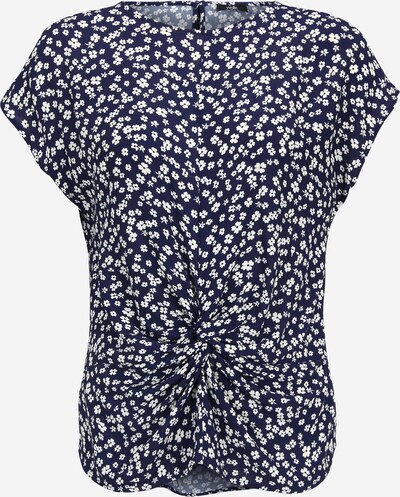 Wallis Petite Bluse in navy / weiß, Produktansicht