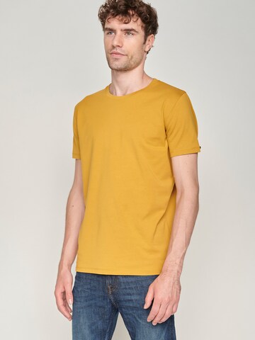 GREENBOMB Shirt in Geel: voorkant