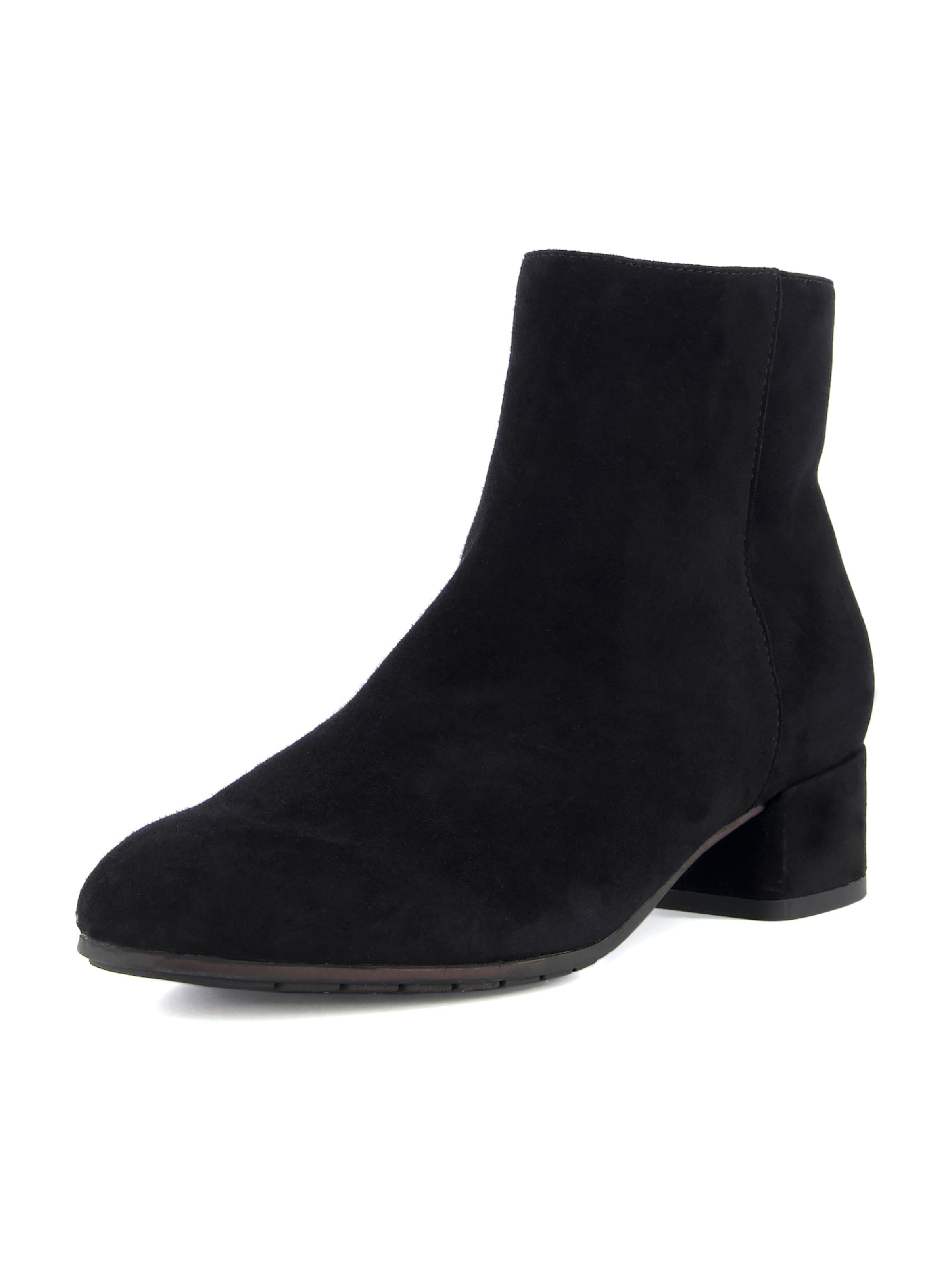 Bottines Dune LONDON en noir : devant