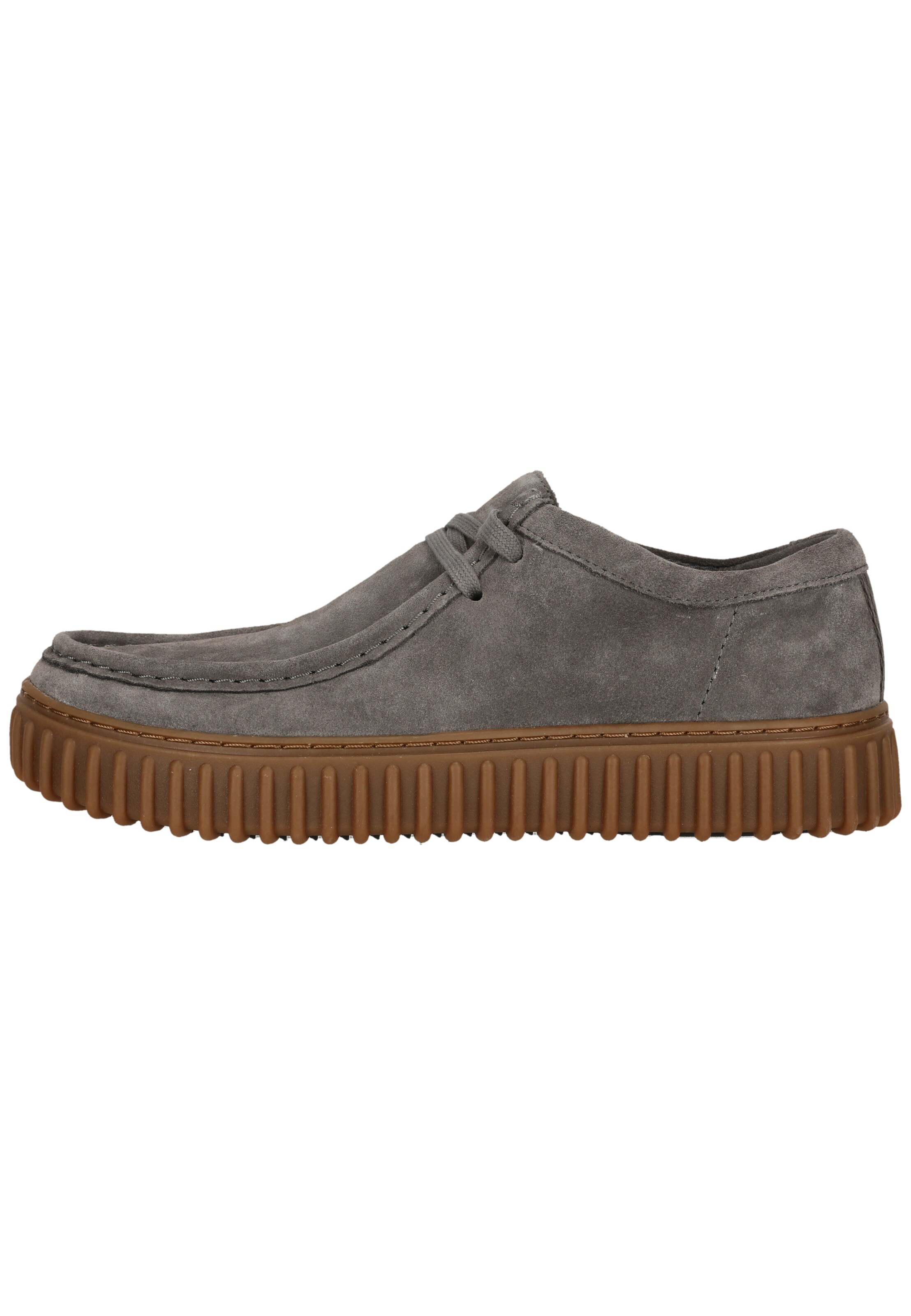 CLARKS Lace-up shoe 'Torhill Lo' in Grey