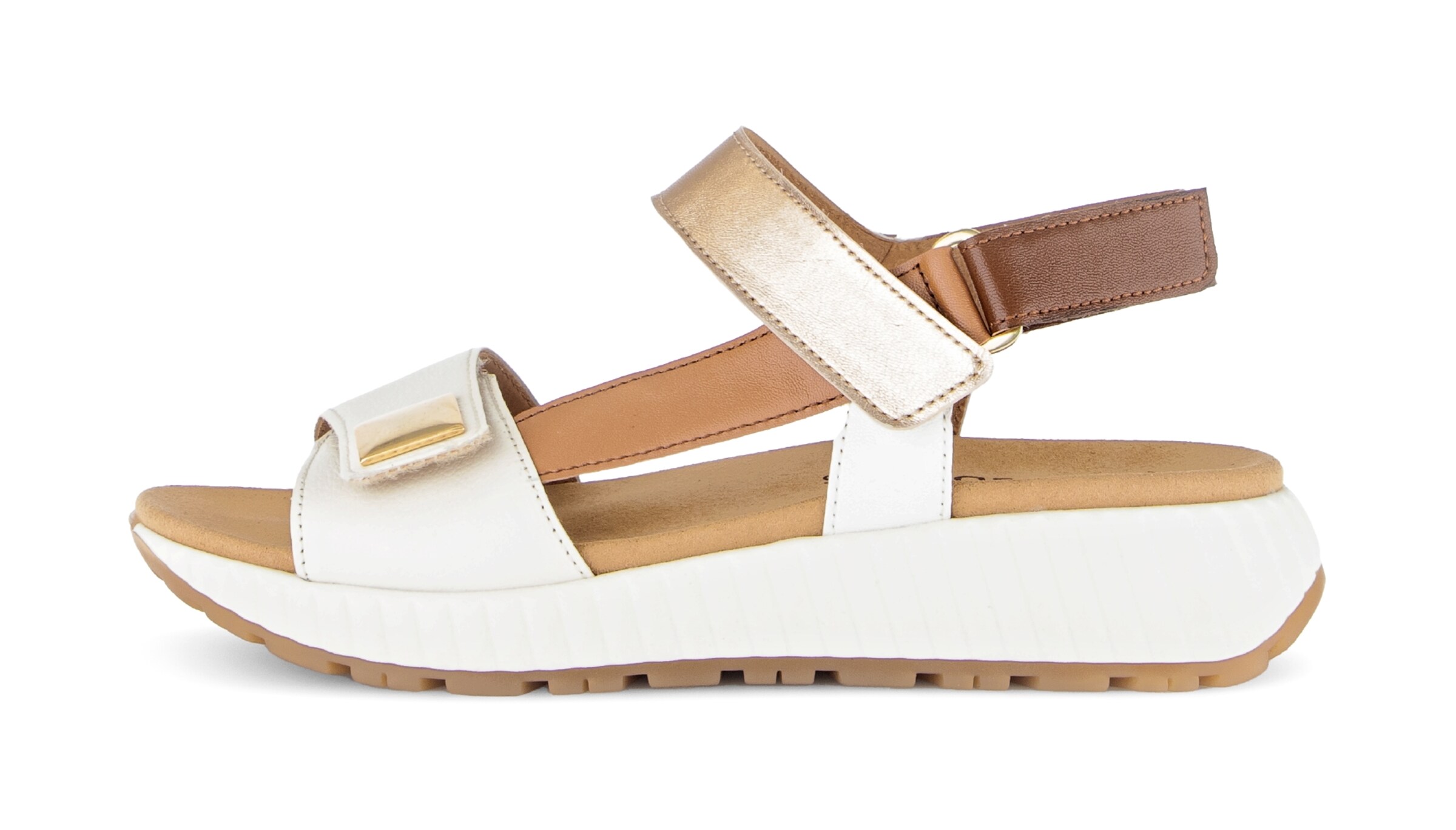 GABOR Riemensandale in Weiß