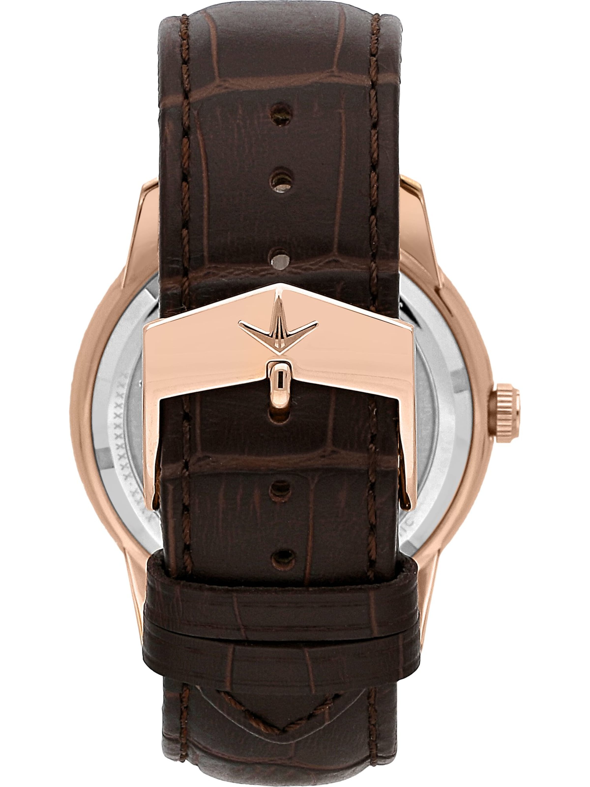 Lucien Rochat Analoguhr in Braun