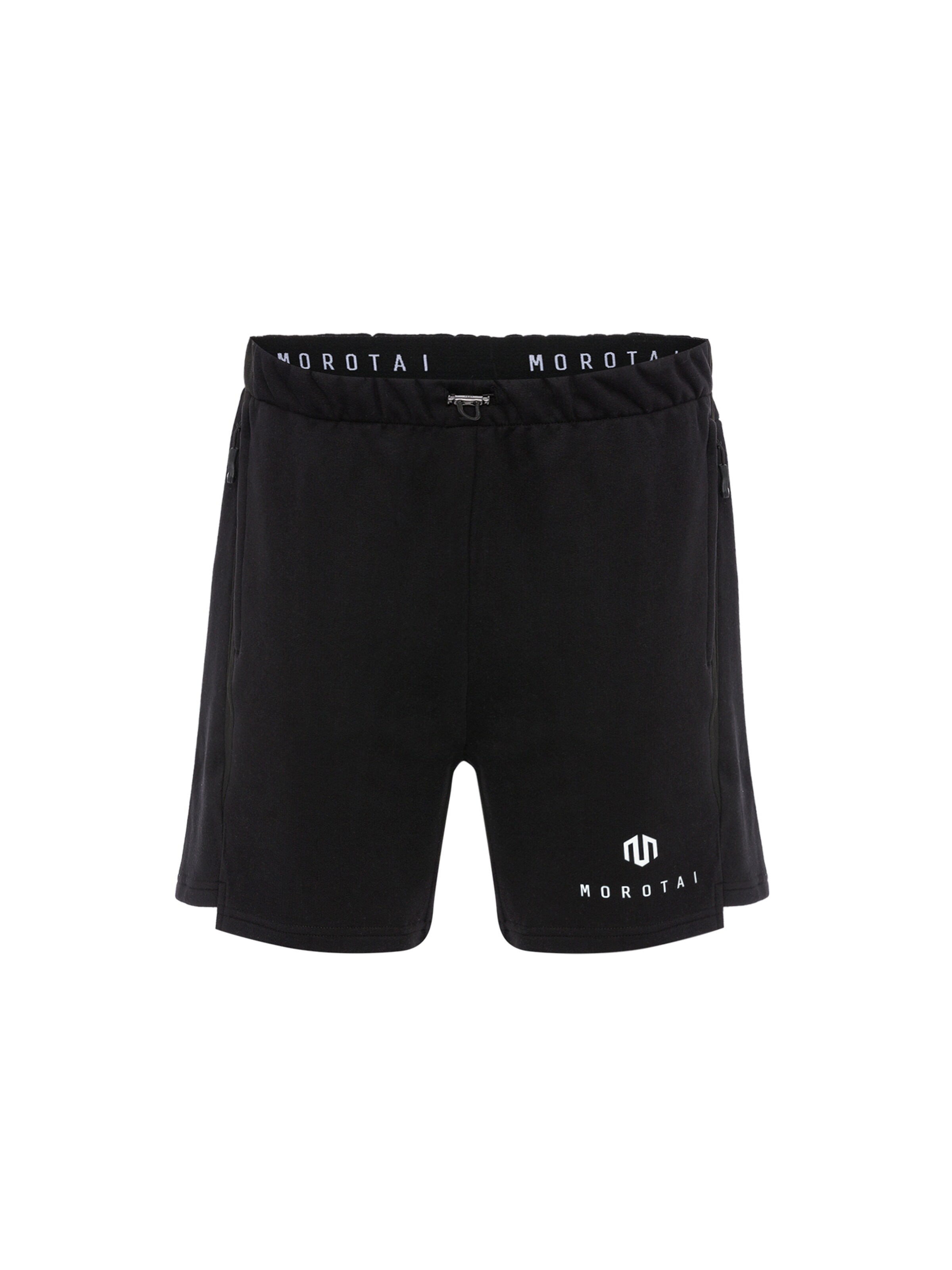 Regular Pantalon de sport 'Neotech' MOROTAI en noir : devant