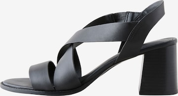 Sandale 'Forever Comfort®' de la Next pe negru: față