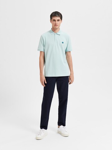 Regular Pantalon chino 'New Miles' SELECTED HOMME en bleu