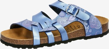 LICO Mules in Blue: front