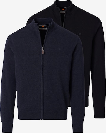 Vestes en maille 'Basic' redmond en noir : devant